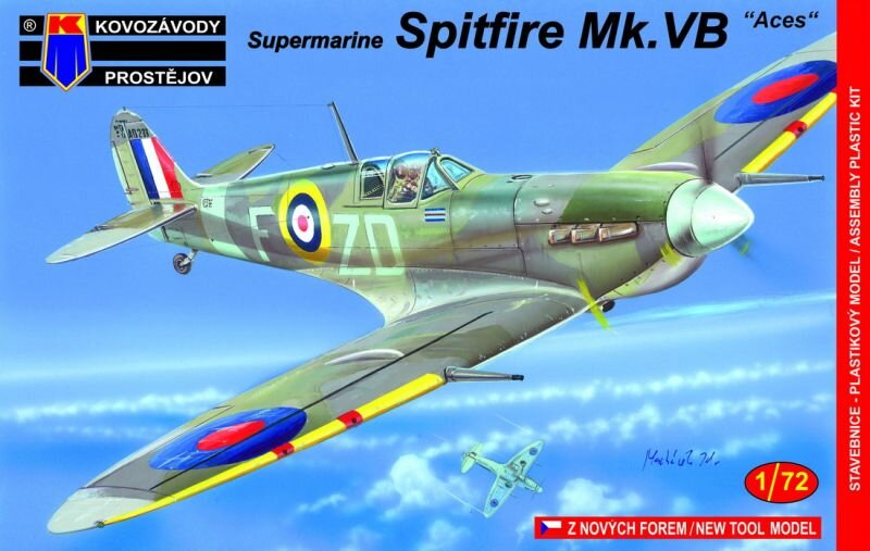 Supermarine Spitfire Mk VB Aces Modellbauversand Hanke 12 79