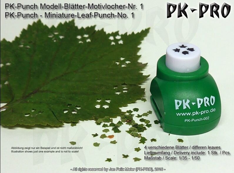 Pk Punch Modell Bl Tter Motivlocher Nr