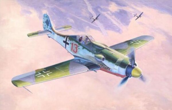 Focke Wulf Fw 190D 9 Papagei Staffel Modellbauversand Hanke 4 50