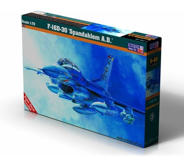 F 16D 30 Spangdahlem Air Base Modellbauversand Hanke 5 49