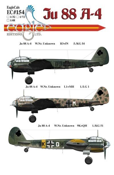 Junkers Ju 88A 4 Part 2 Modellbauversand Hanke 21 99