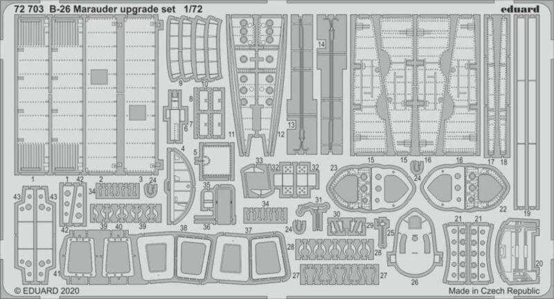 Martin B 26 Marauder Upgrade Set Modellbauversand Hanke 16 49