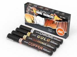AK Metallic Markers