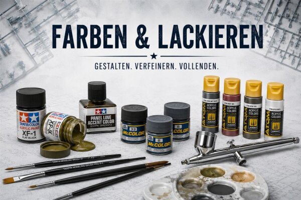 Modellbaufarben - Modellbemalung oder...