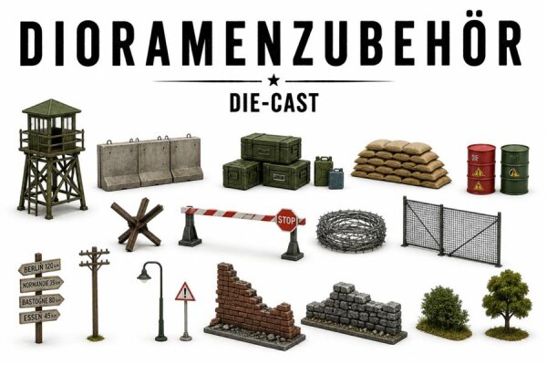 Fertigmodelle - Dioramazubehör