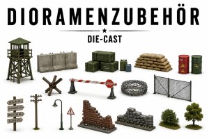 Fertigmodelle - Dioramazubehör