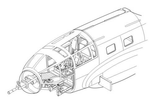 Heinkel He-111 Innendetails