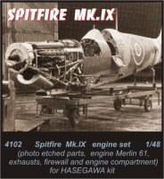 Spitfire Mk. IX Motoren Set