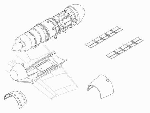 Me-262 A Motor Set