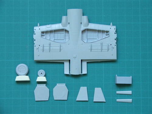 Westland Wyvern - Undercarriage Set (TRUMP)