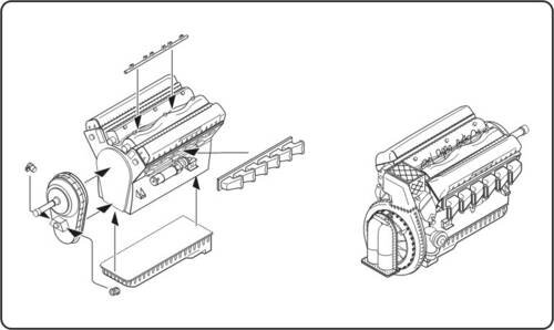 Rolls Royce Merlin serie 60 (British Engine)