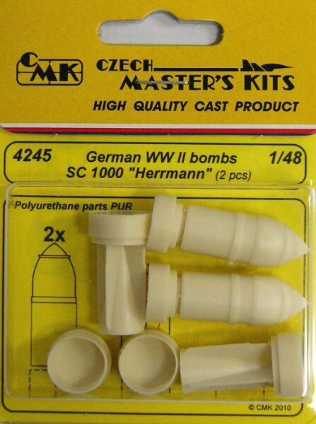 German WWII bombs SC 1000 (2pcs.)