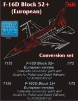 F-16D Block 52+ (European) - Conv.Set (ACAD)