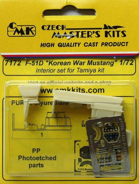 F-51D Korean War Mustang Interior Set (TAM)