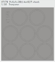 Pz.Kpfw. 38(t) Ausf.E/F wheels (Trumpeter)