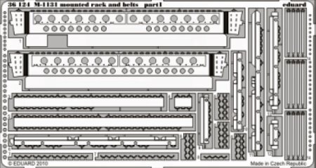 M-1131 mounted rack&belts (TRUMP)