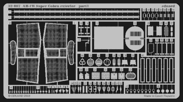 AH-1W Super Cobra Exterior (Academy Minicraft, MRC