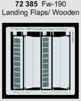 FW-190 Landing  Flaps - Wooden