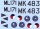 Spitfire Mk.IXc 2 decal versions: VY