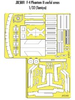 F-4 Phantom II useful areas (Tamiya)