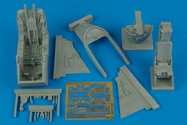 AV-8B Harrier II cockpit set (Trumpeter)