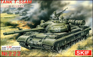 T-55AM Soviet Main Battle Tank