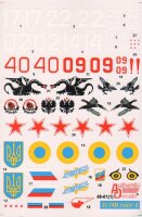 1/48 Sukhoi Su-24M Fencer D - Decals