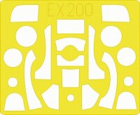 1/48 P-39 / P-400 Airacobra Mask for Hasegawa