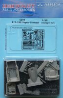 F/A-18E Super Hornet cockpit set (Hasegawa)