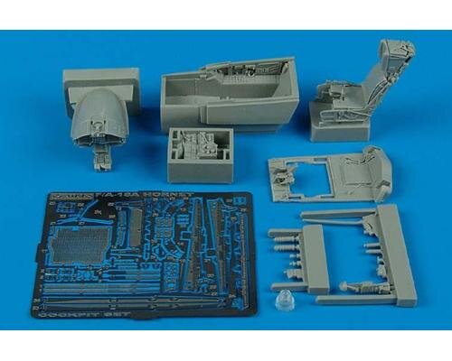 F/A-18A Hornet cockpit set - HOBBY BOSS