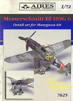 Messerschmitt Bf-109G-6 Superdetailset für Hasegawa