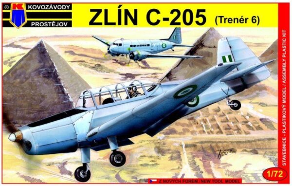 1/72 Zlin C-205 (Trener 6) )Militär Trainer-Version