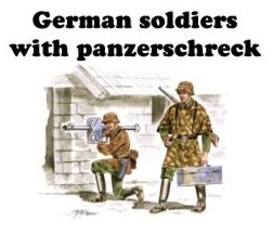 Deutsche Soldaten + Panzerschreck WWII