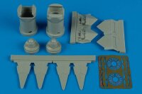 F-22A Raptor exhaust nozzles (Revell)