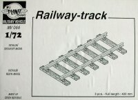 Railway-track (3 pcs.) (Eisenbahnschienen)
