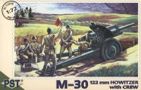 M-30 122mm Howitzer with crew