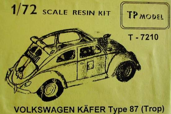1/72 VW Käfer Typ 87 Trop