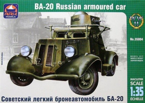 1/35 BA-20 Russian armoured car