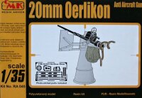 20mm Oerlikon Anti Aircraft Gun (incl.PE set)