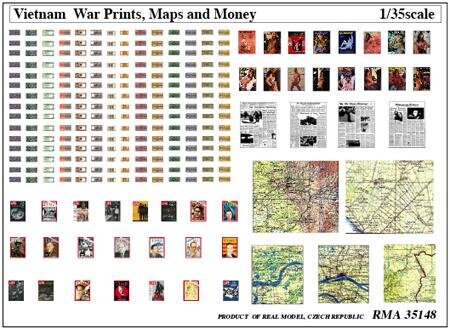 Vietnam War Money Maps - Vietnam War Money Maps 