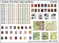 Vietnam War Money, Maps