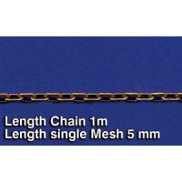 Metal Chain (B) Length single Mesh 5 mm
