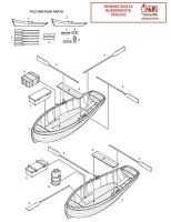 1/72 Rowing Boats (Ruderboote) 2 Stück