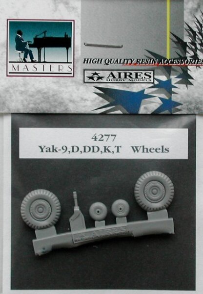 Yak-9 family wheels + paint mask