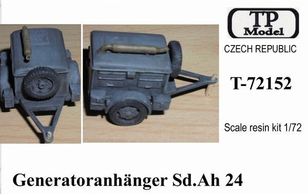 1/72 Generatoranhänger Sd.Ah 24