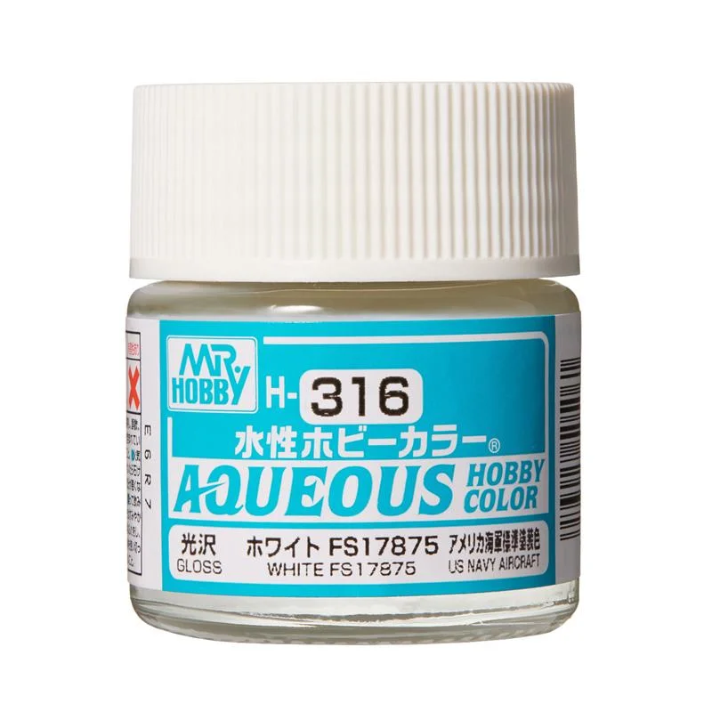 H316 White gloss FS17875 / weiß glänzend 10 ml