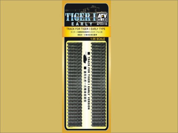 Tiger I frühe Produktion - Gummiketten