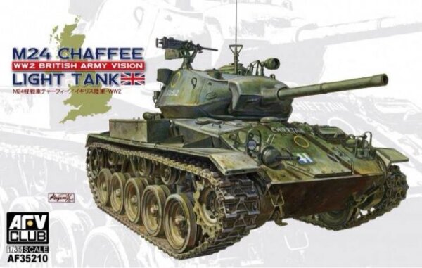 1/35 M24 Chaffee - WWII British Army Version
