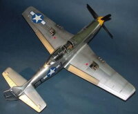 P-51D Mustang II + 3 Piloten