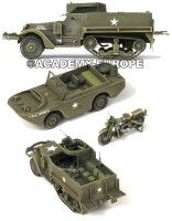 M3 Half Track + 1/4ton Amphibian Vehicle